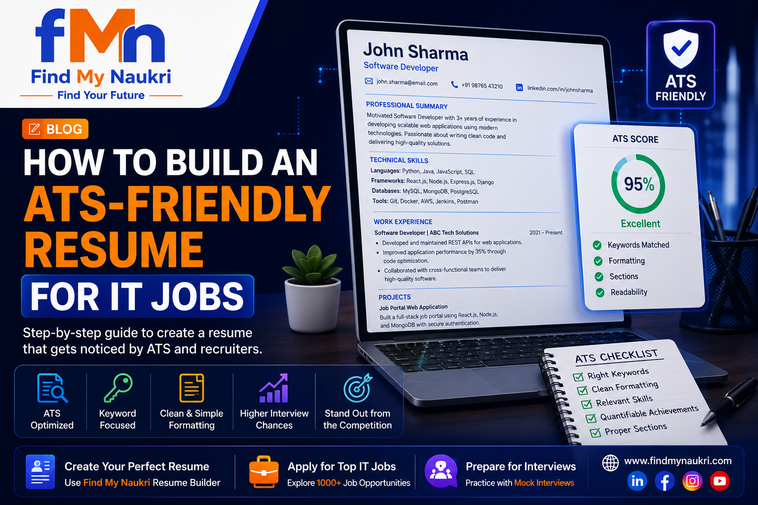 How to Build an ATS-Friendly Resume for IT Jobs in 2026